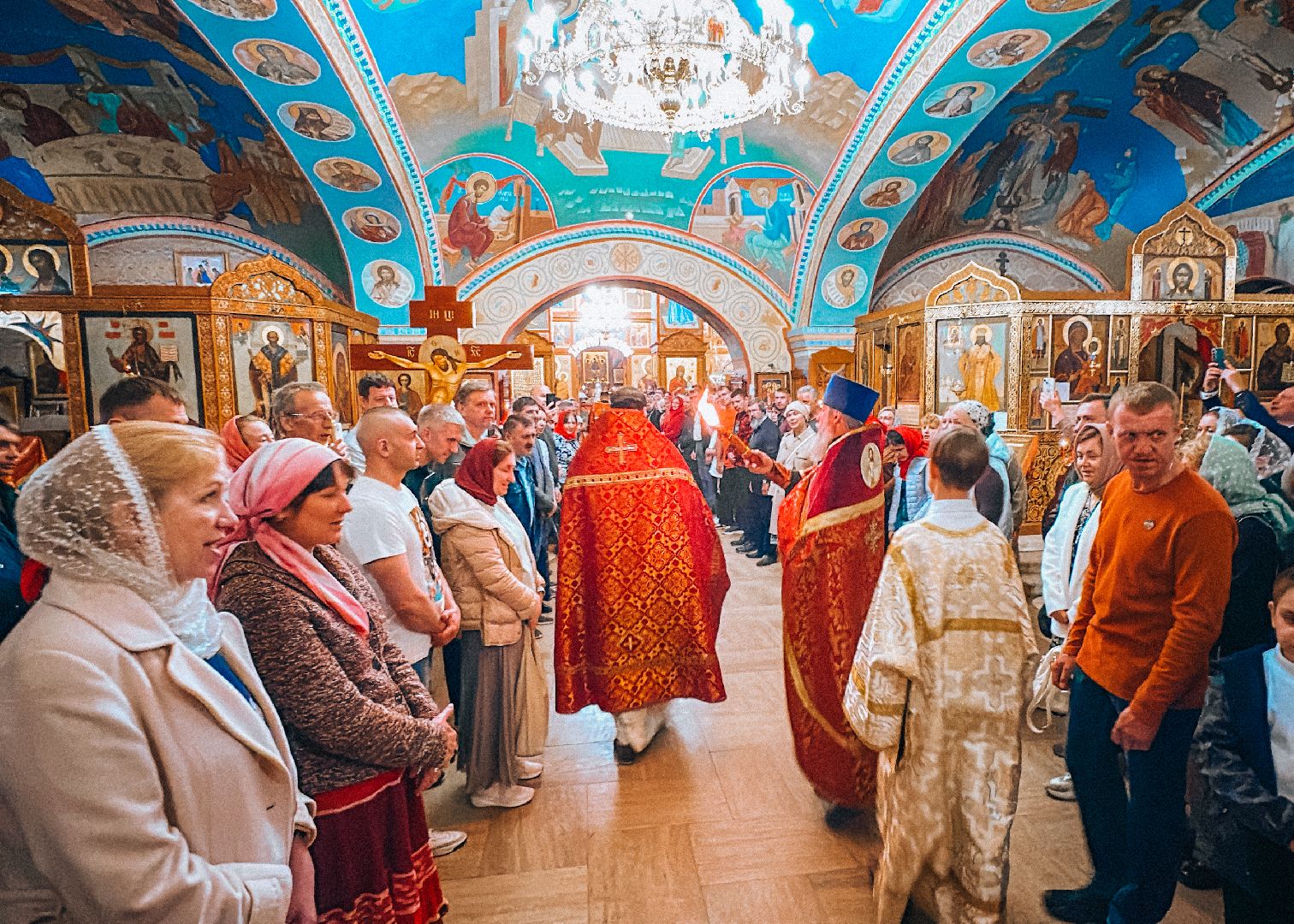 клин, эксклюзив, пасха, общество, благодатный огонь, храмы, подмосковье,