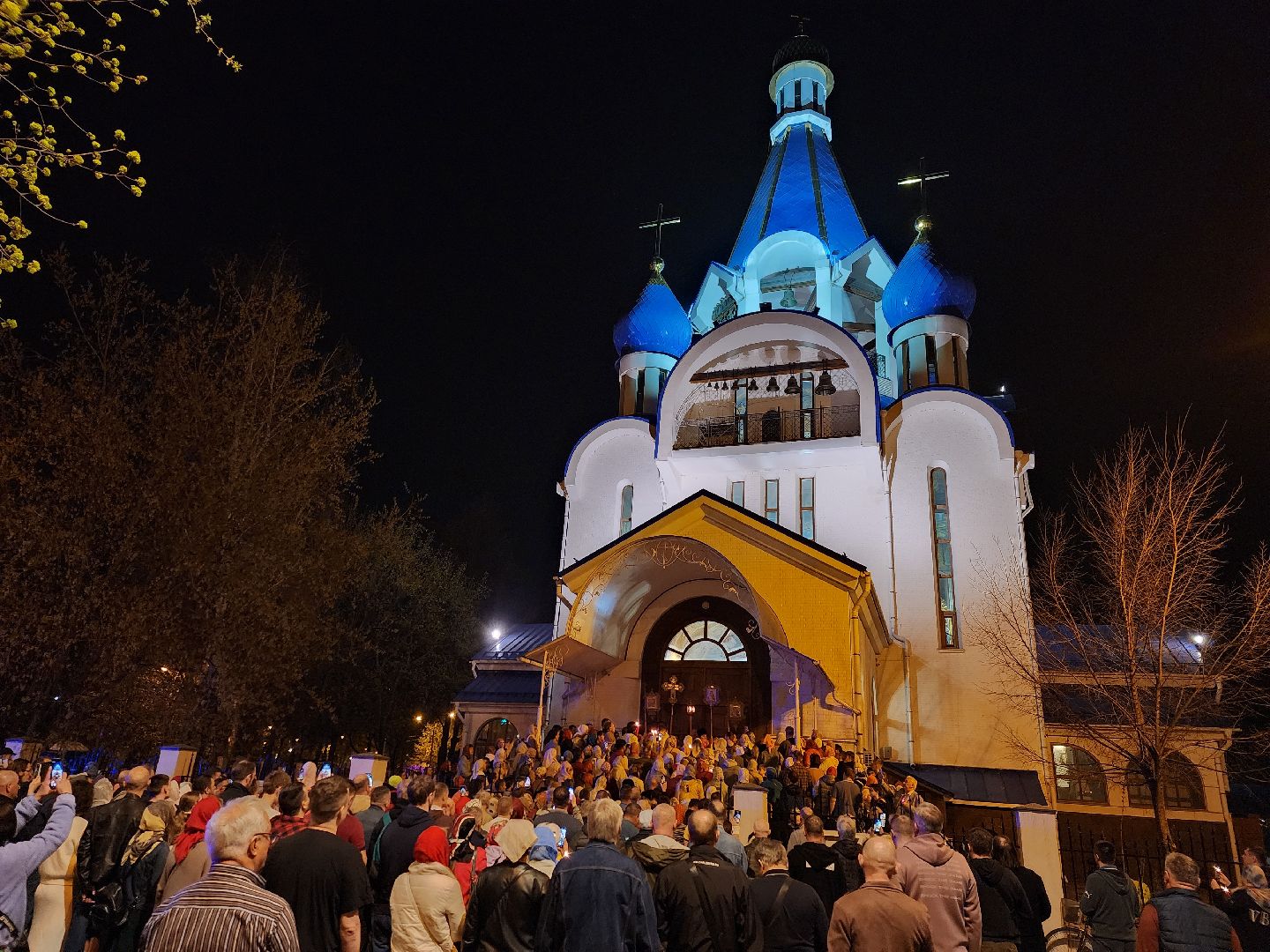 королёв, крестный ход в королеве, воскресение господне, праздничная служба,
