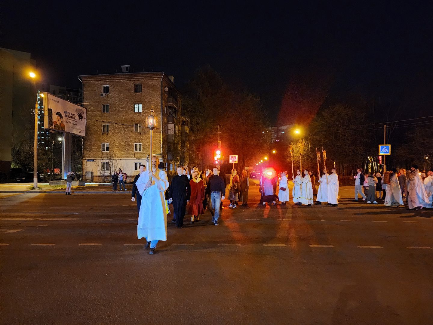 королёв, крестный ход в королеве, воскресение господне, праздничная служба,