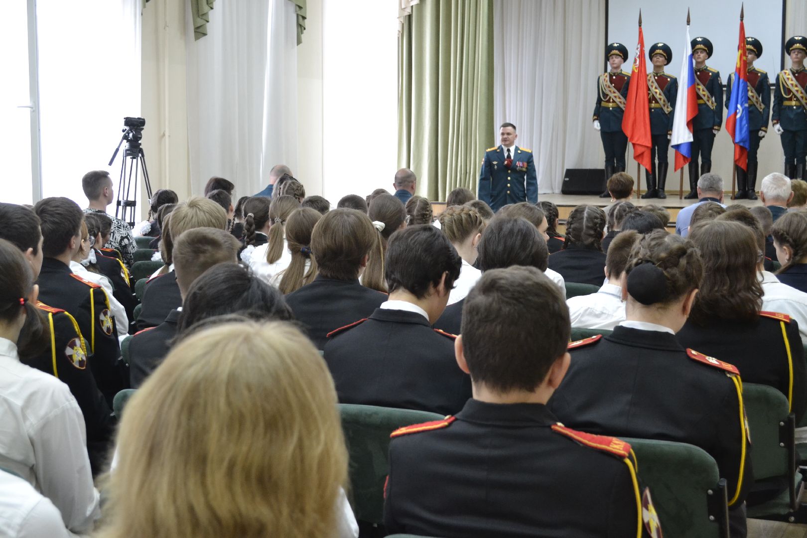 Балашиха, Подмосковье, СВО, уроки Мужества, орден Мужества, Росгвардия, школы