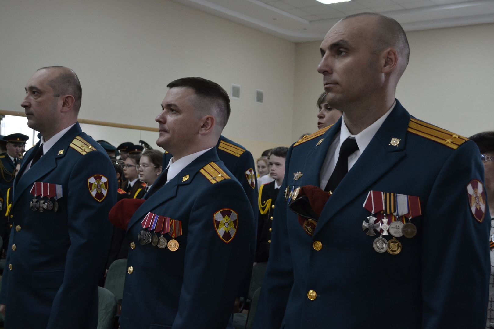 Балашиха, Подмосковье, СВО, уроки Мужества, орден Мужества, Росгвардия, школы