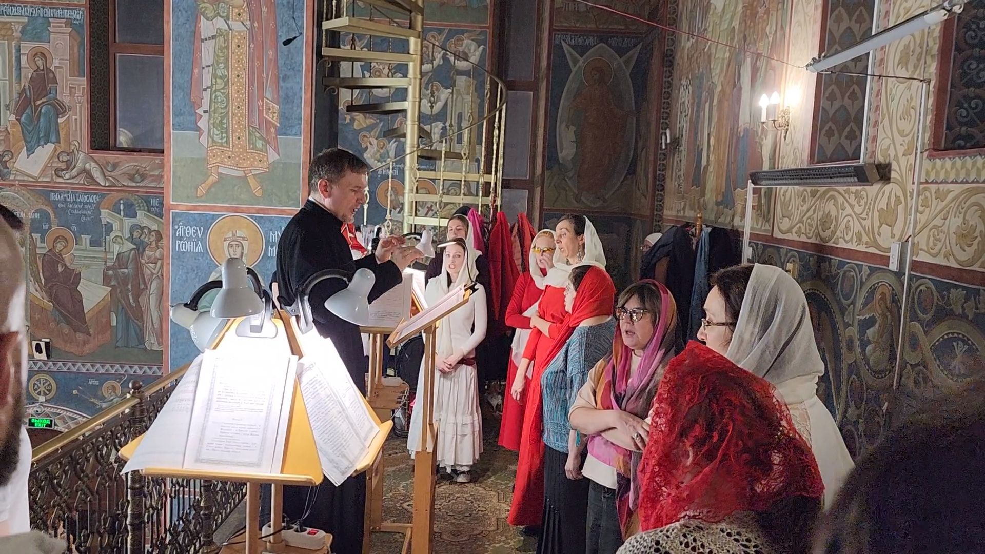 королёв, светлое христово воскресенье , храм рождества пресвятой богородицы,  пасхальная служба в королеве,