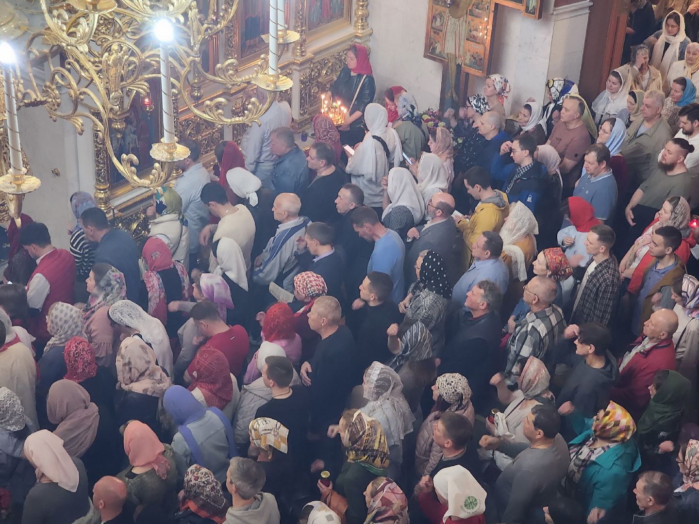 королёв, светлое христово воскресенье , храм рождества пресвятой богородицы,  пасхальная служба в королеве,