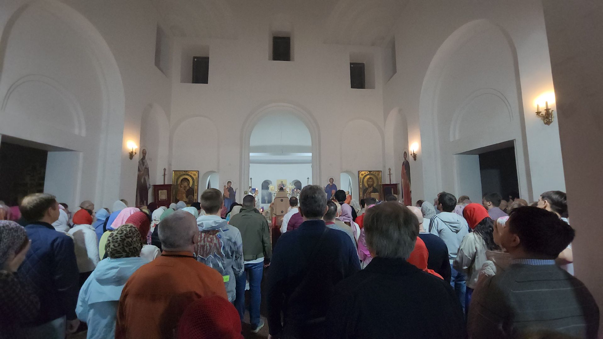 богослужение, пасхальная служба, пасха 2025, мытищи,