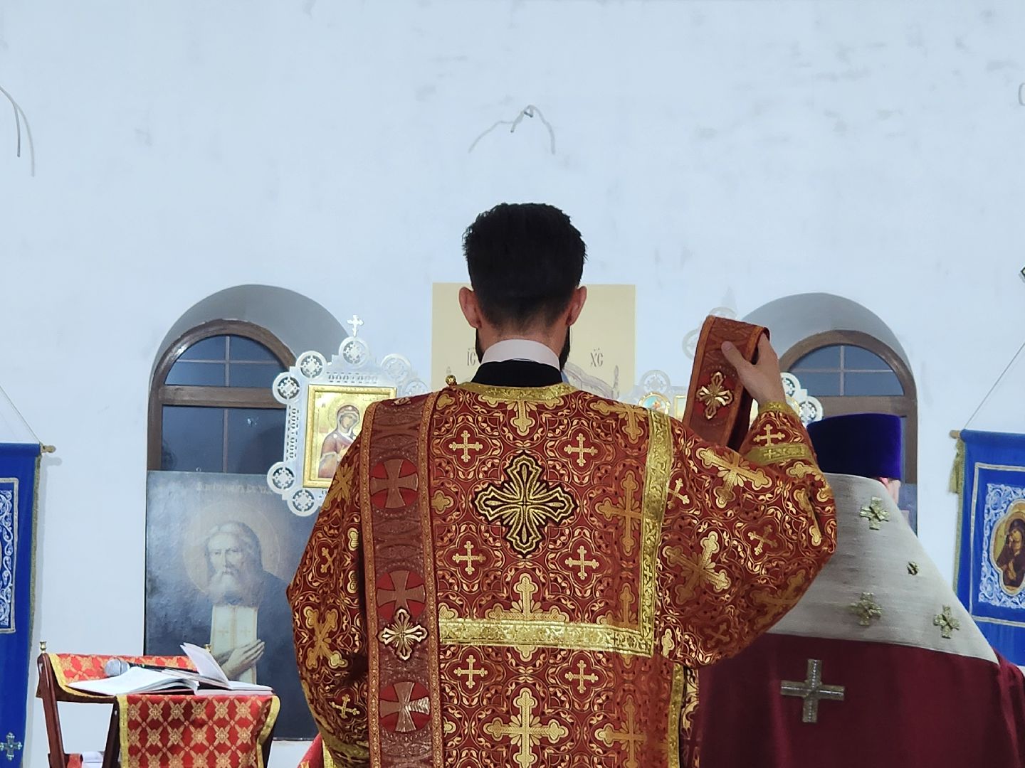 богослужение, пасхальная служба, пасха 2025, мытищи,