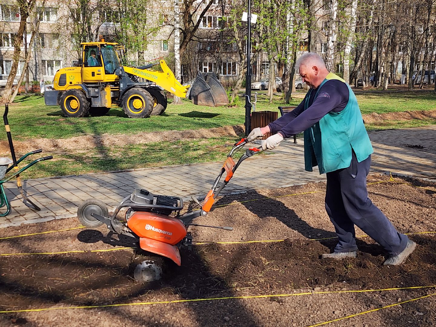королёв, благоустройство , живые цветы, парки королева,