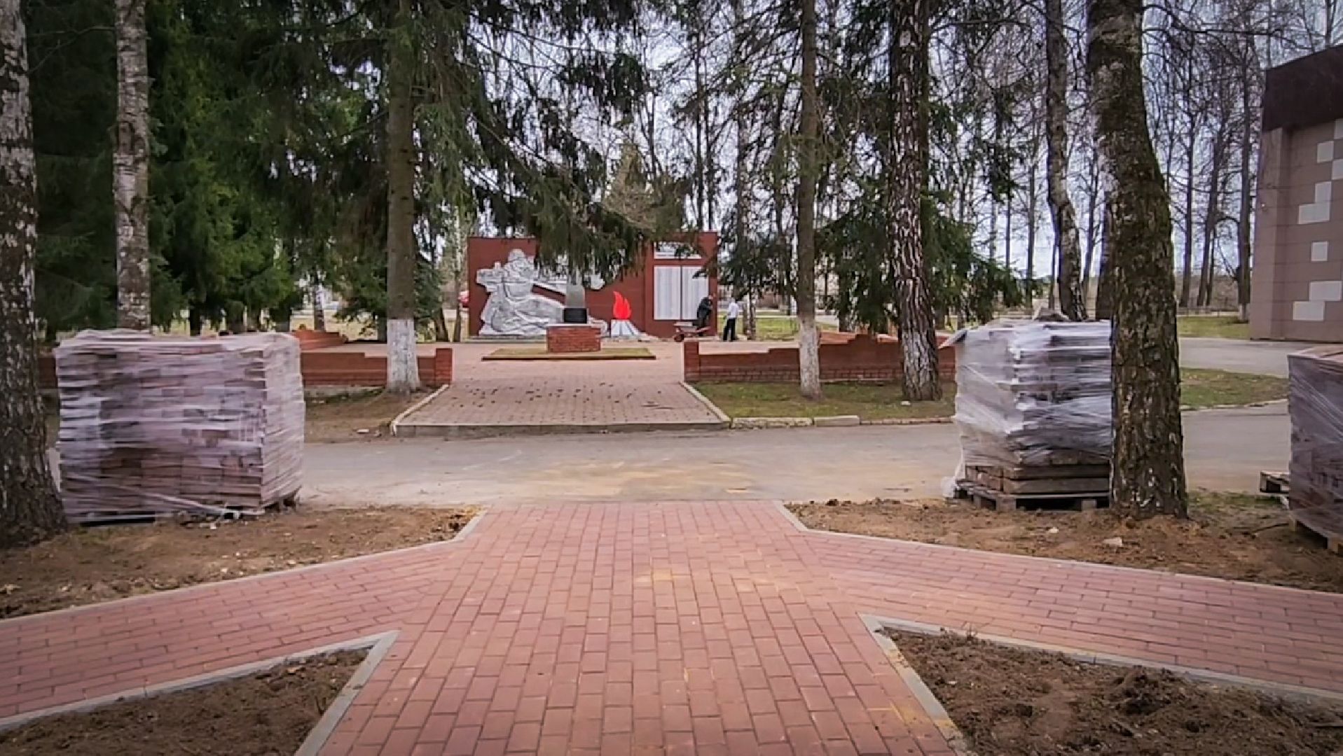 благоустройство , реконсипукция мемориала, мемориальный комплекс,