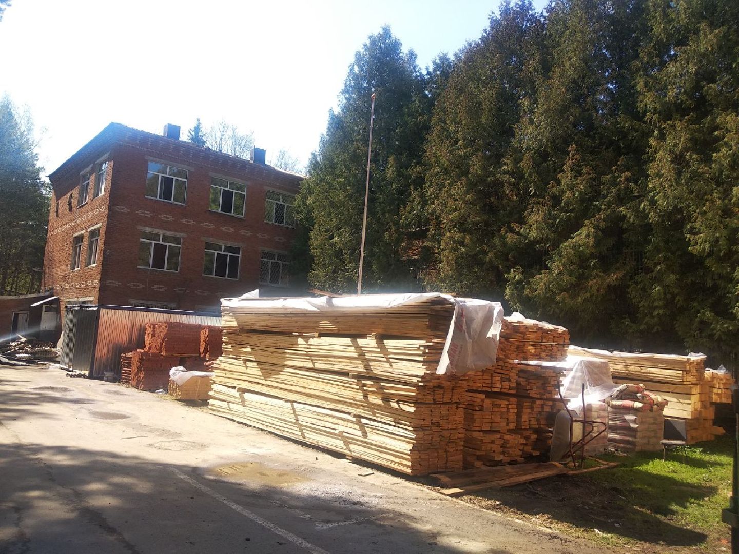 Дмитровская психиатрическая больница, Управление технического надзора капитального ремонта, Мин ЖКХ МО