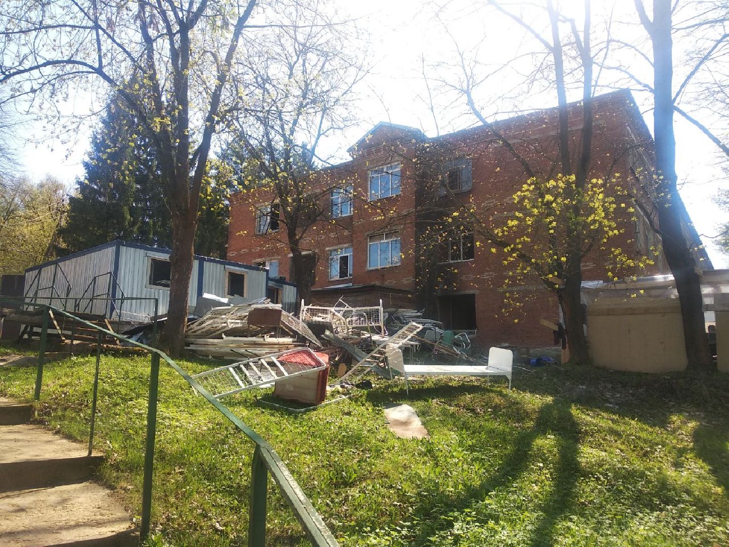 Дмитровская психиатрическая больница, Управление технического надзора капитального ремонта, Мин ЖКХ МО