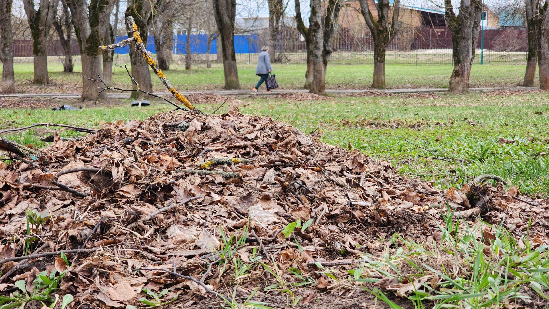 сквер, субботник, коммунальщики, руза,благоустройство,