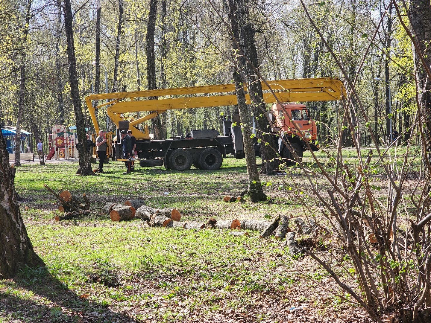 подольск, благоустройство, Парк березки,