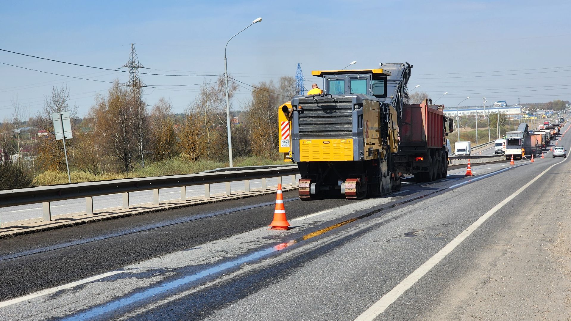 солнечногорск, ленинградское шоссе, ремонт дороги,
