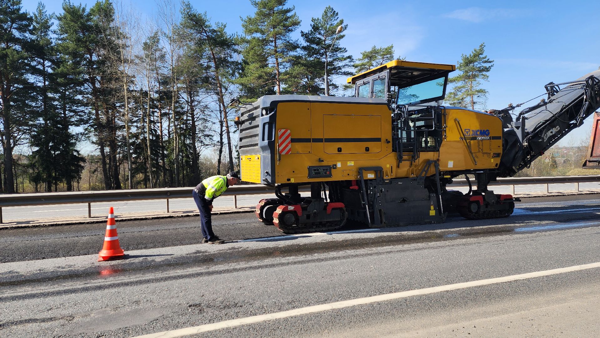 солнечногорск, ленинградское шоссе, ремонт дороги,