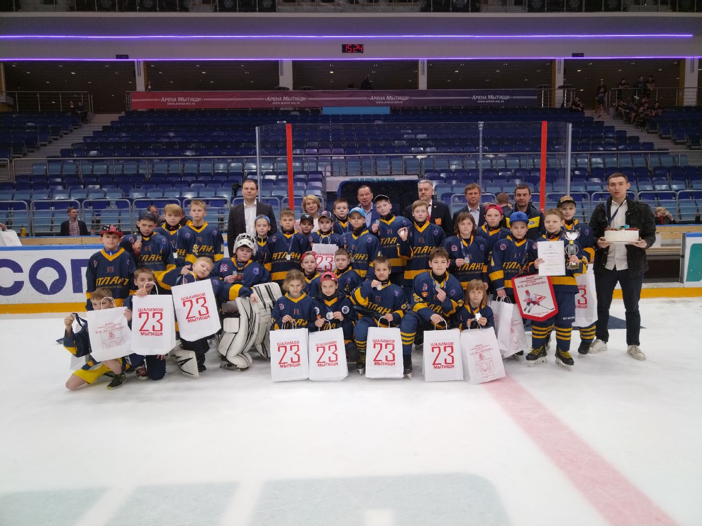 Шалимов, хоккей, Арена Мытищи