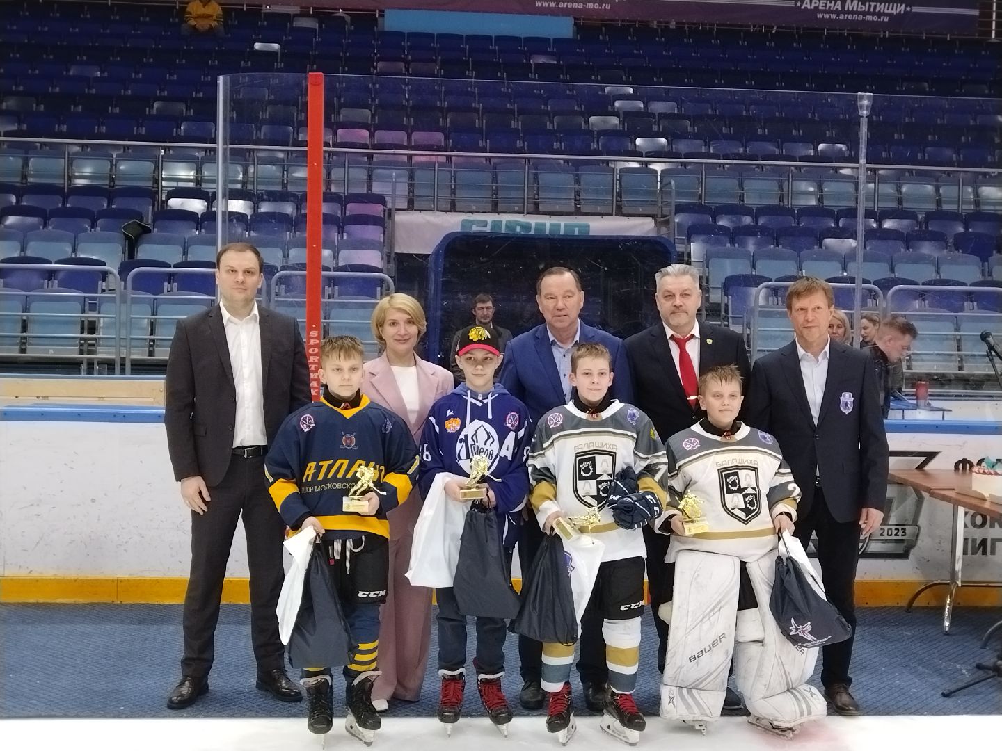 Шалимов, хоккей, Арена Мытищи