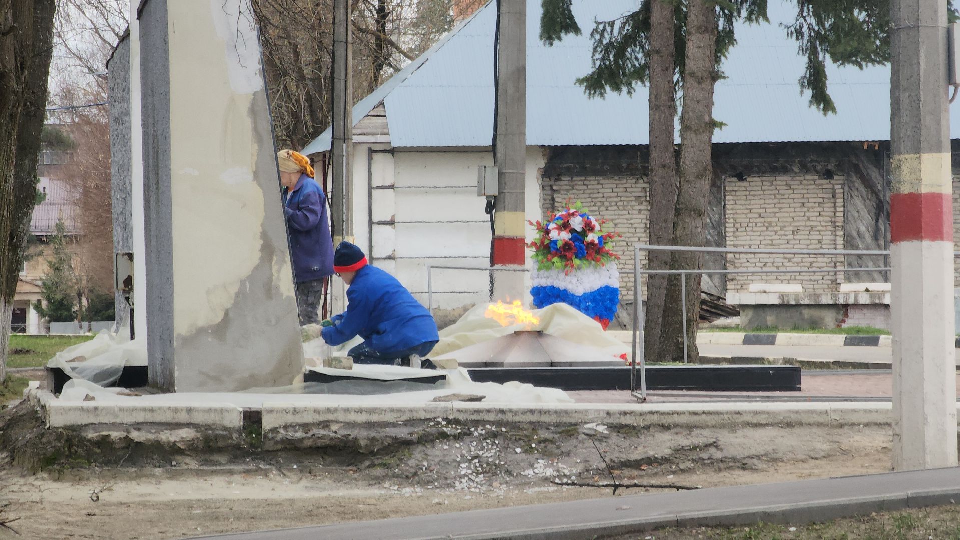 павловский  посад, день победы, благоуйстройство,