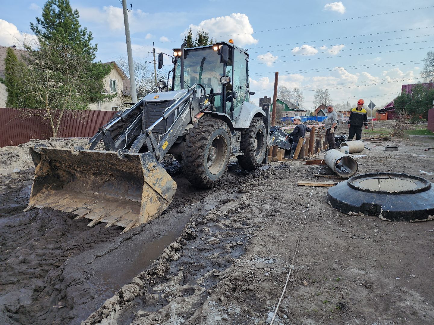 орехово-зуевский округ, куровское, ремонт коллекторов,