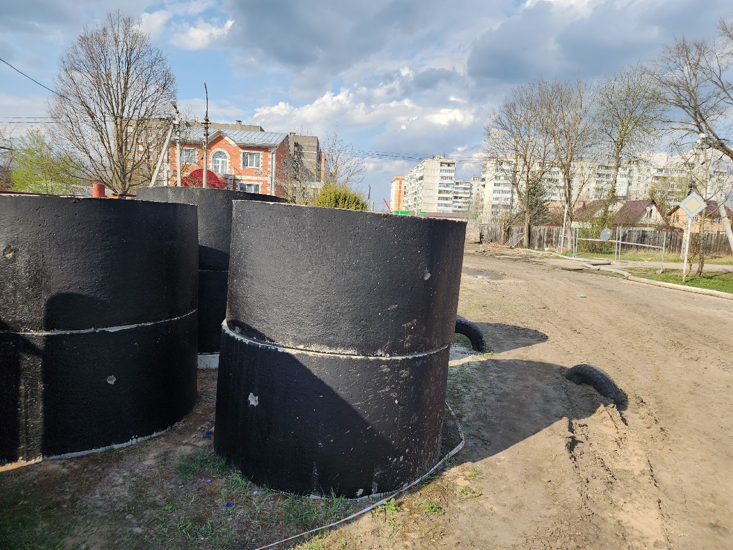 орехово-зуевский округ, куровское, ремонт коллекторов,