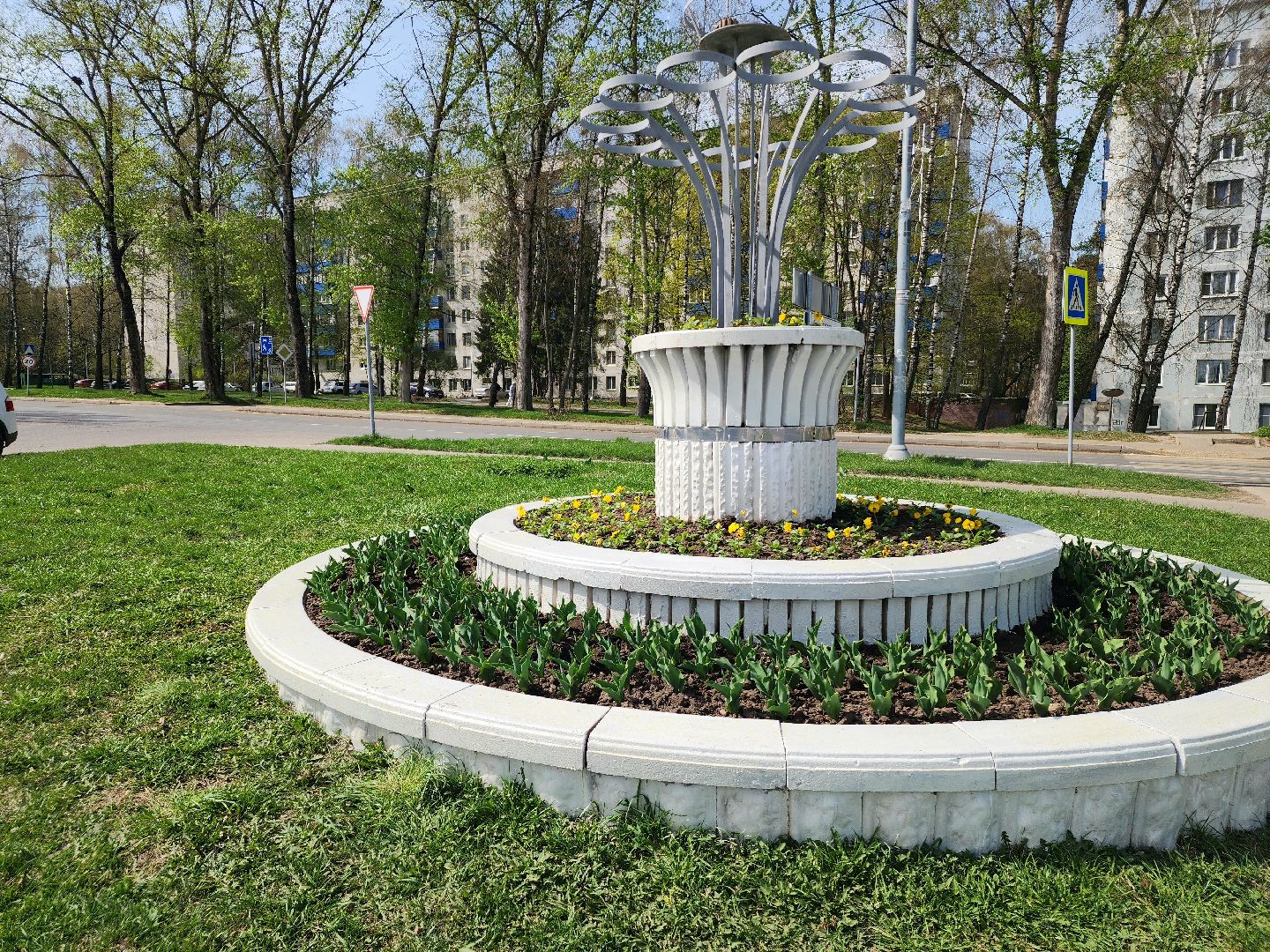 пущино , серпухов, благоустройство, цветники,