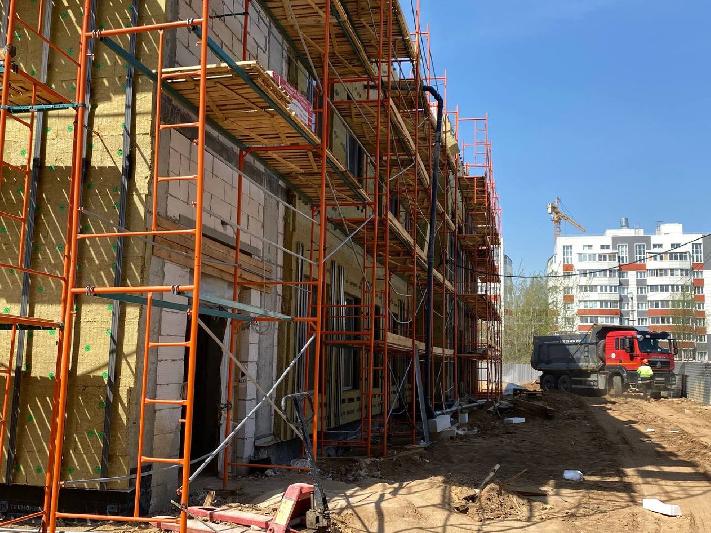 строительство поликлиники, новая поликлиника в Глухово, Гранель строит,