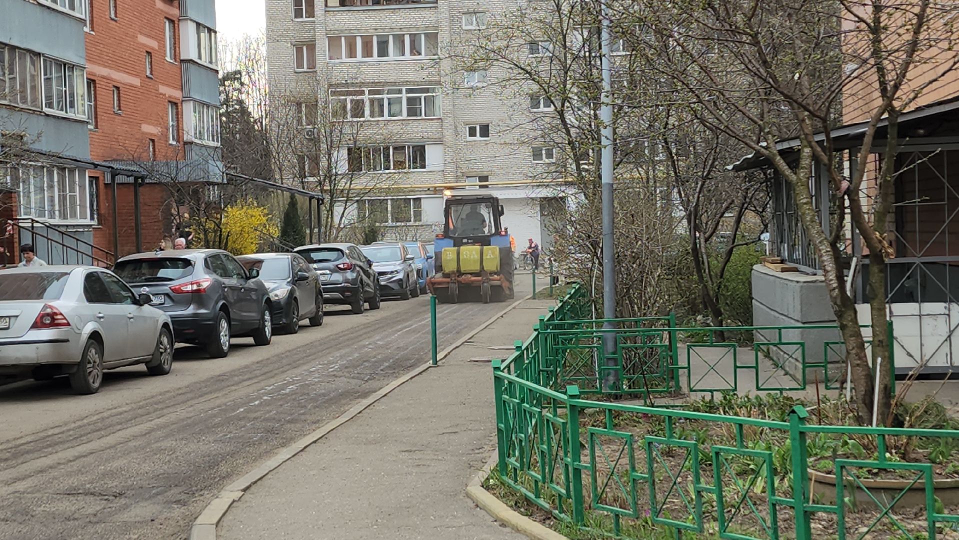 пушкино, вертикалки, жкх, уборка территорий, влажная уборка города, коммунальные службы,