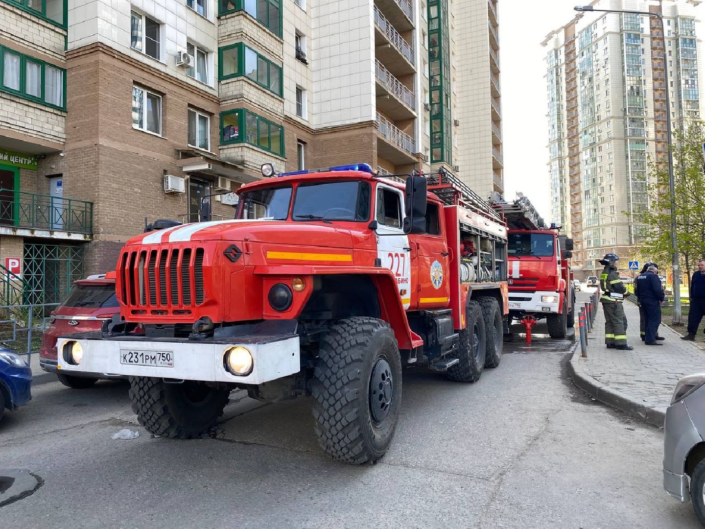 пожар в Красногорске, пожар в Изумрудных холмах,