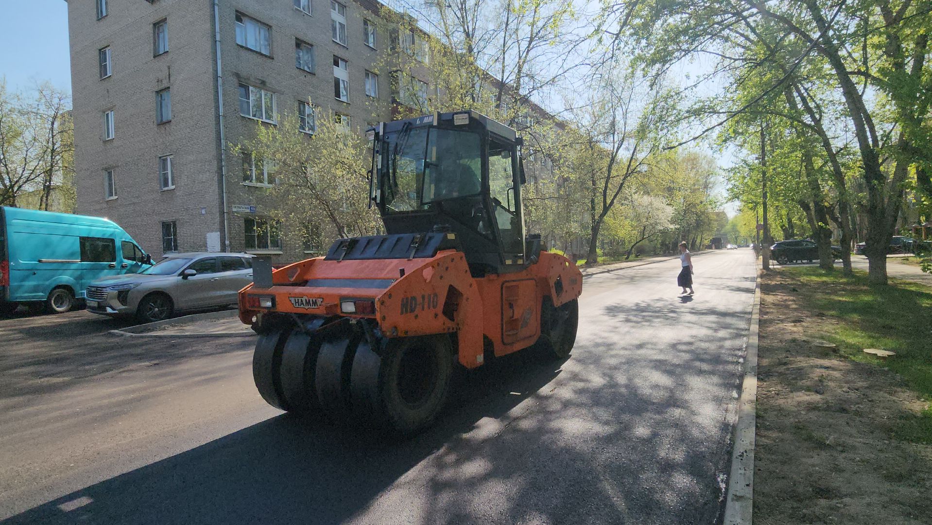 Люберцы, ремонт дорог, тротуары, новый асфальт,