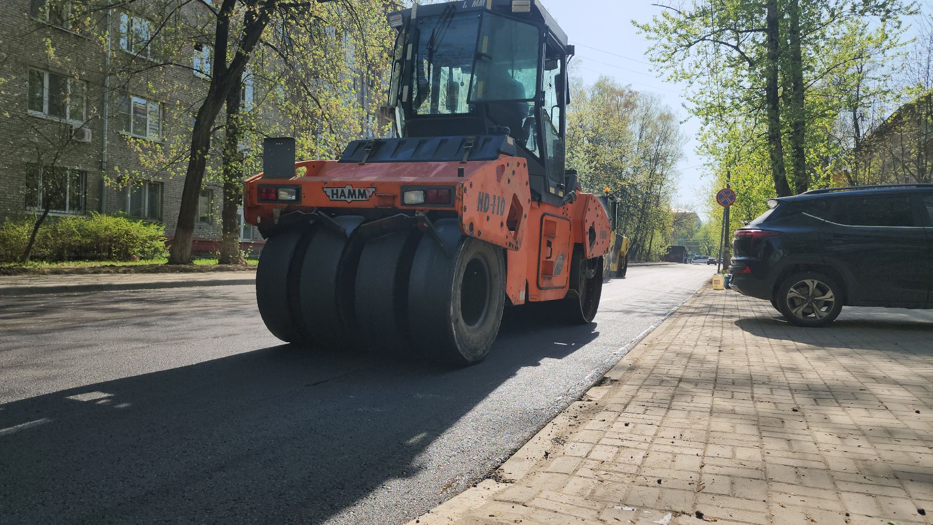 Люберцы, ремонт дорог, тротуары, новый асфальт,