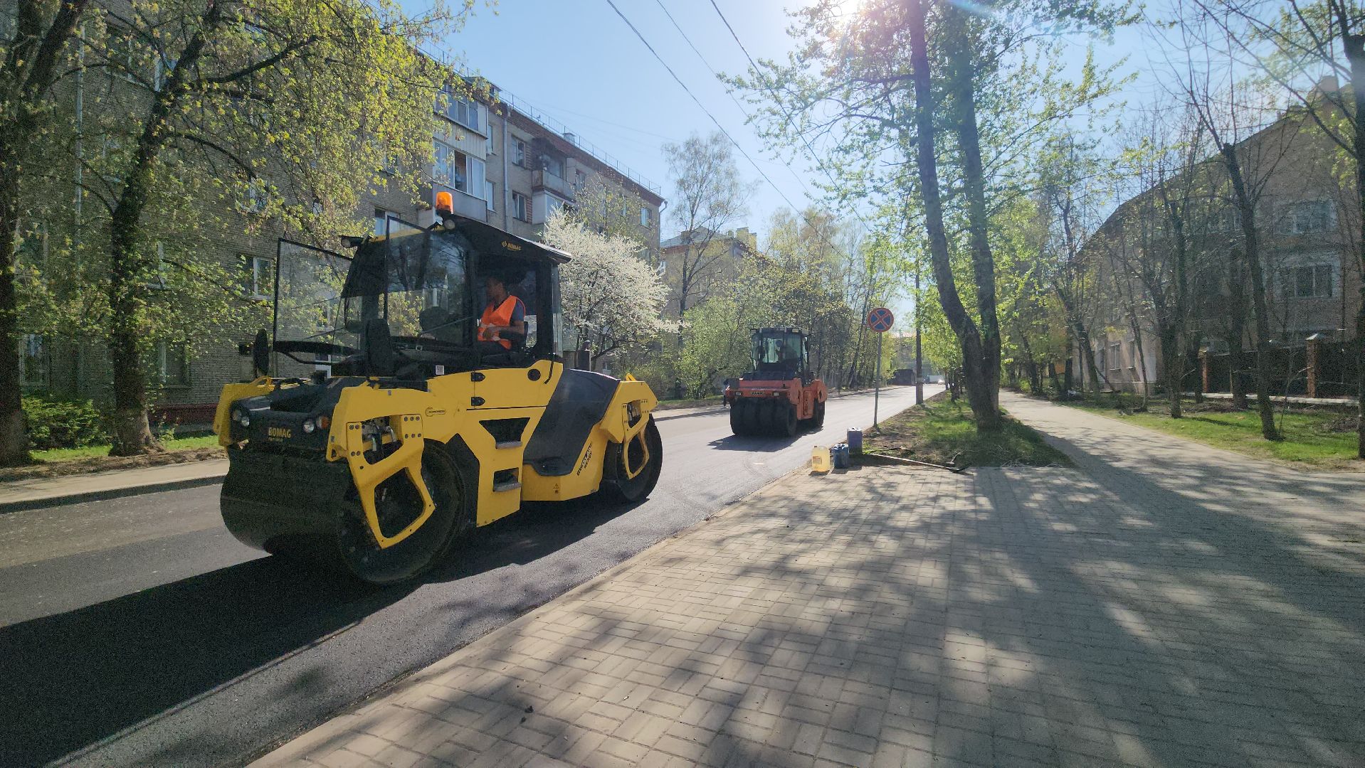 Люберцы, ремонт дорог, тротуары, новый асфальт,
