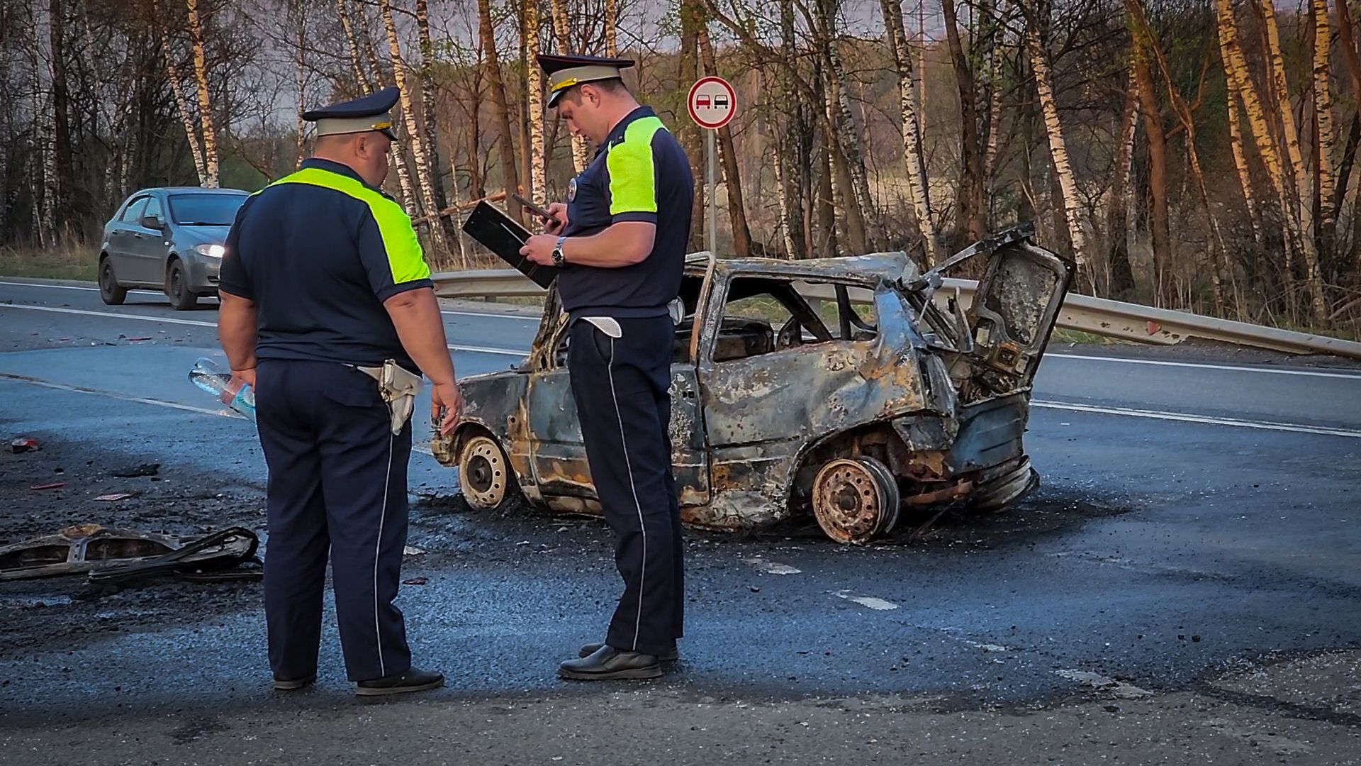 дтп а-107, дтп Раменский округ , дтп Нестерово, дтп с возгоранием авто,