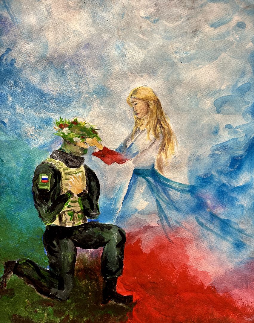 наро-фоминск, наро-фоминский городской округ, конкурс рисунков, подготовка к 9 мая, Vместе zа наших, молодежный центр наро-фоминск,