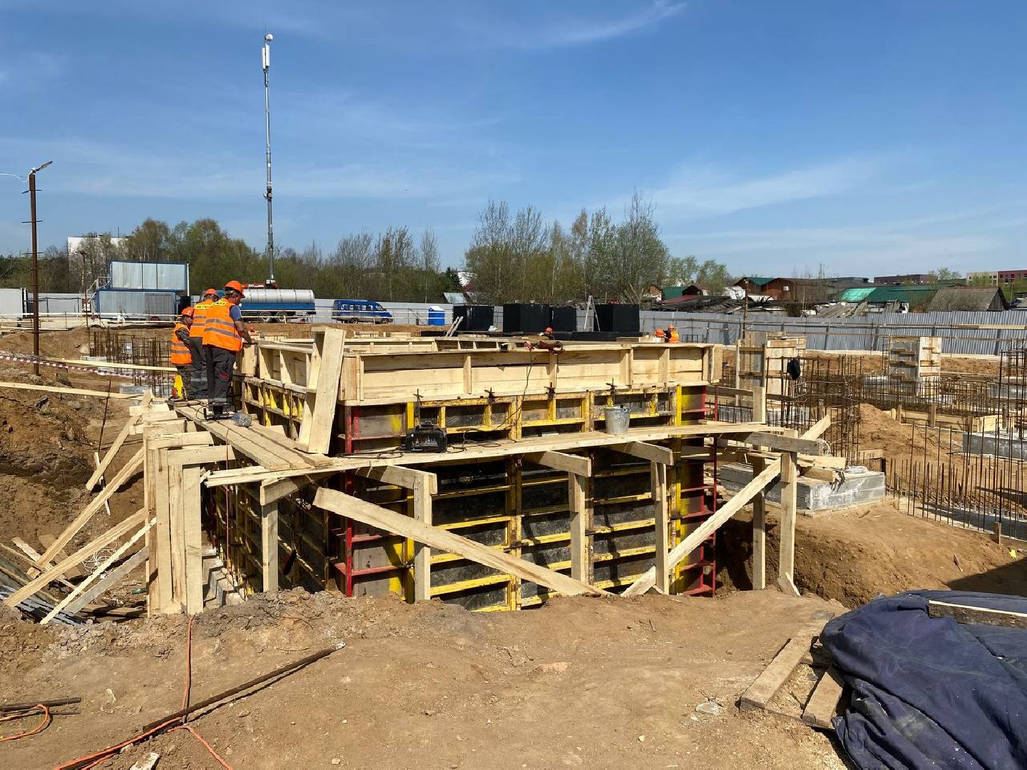 новая котельная, новая котельная в Глухово, строительство в Глухово,