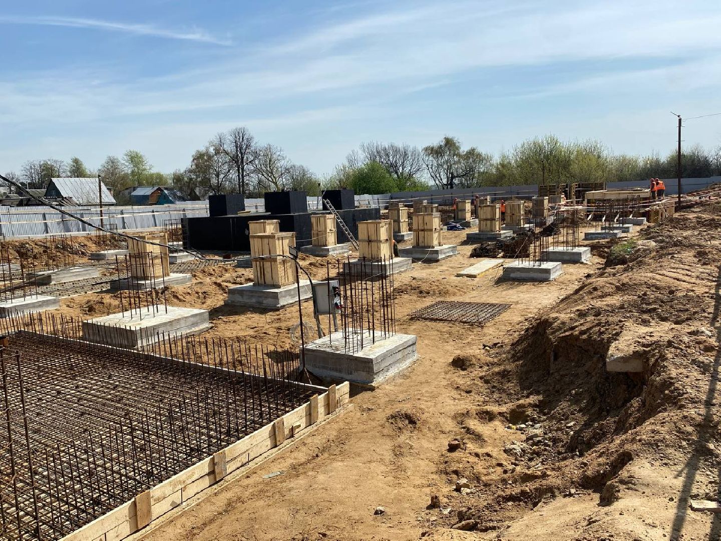 новая котельная, новая котельная в Глухово, строительство в Глухово,