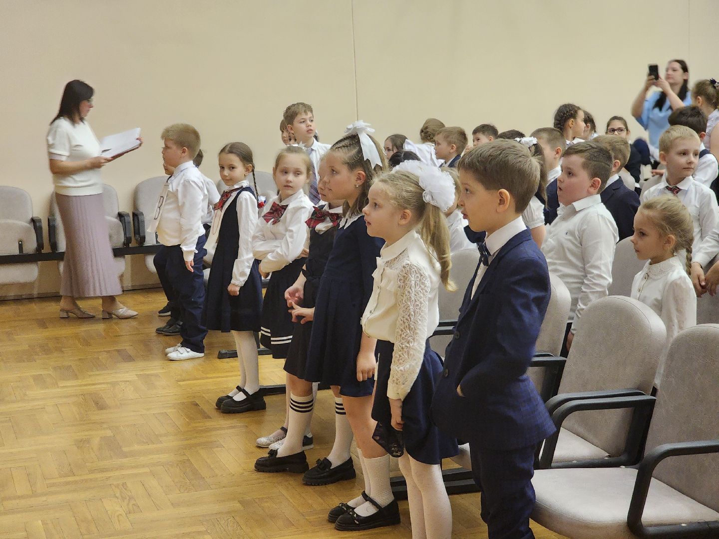 подольск, Прощание с азбукой, первоклашки,