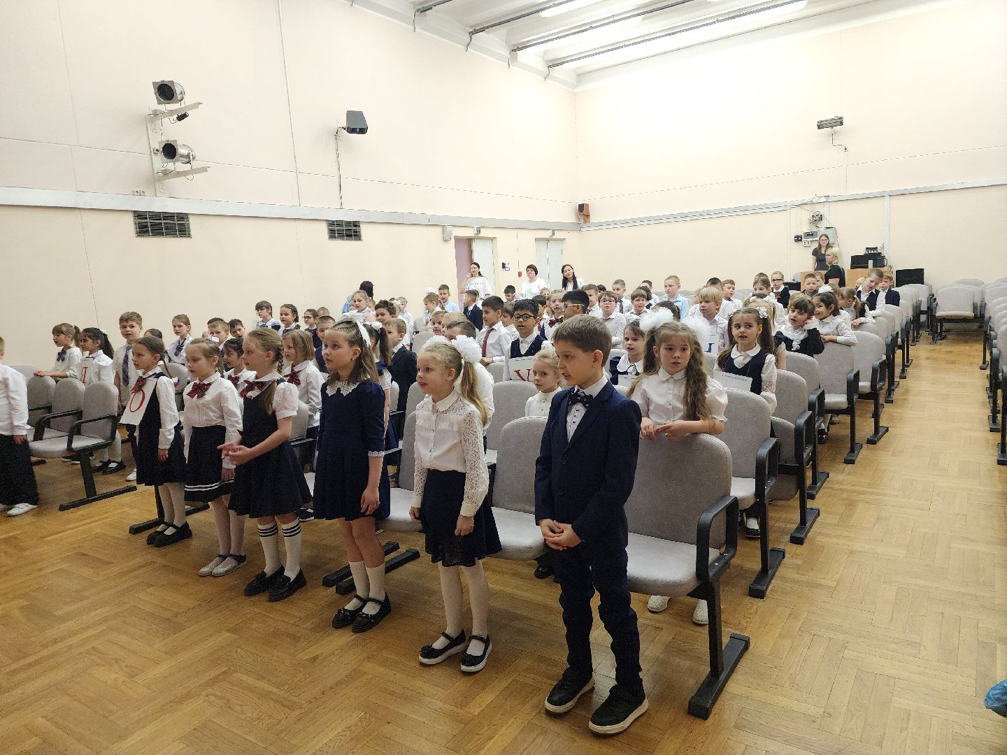 подольск, Прощание с азбукой, первоклашки,