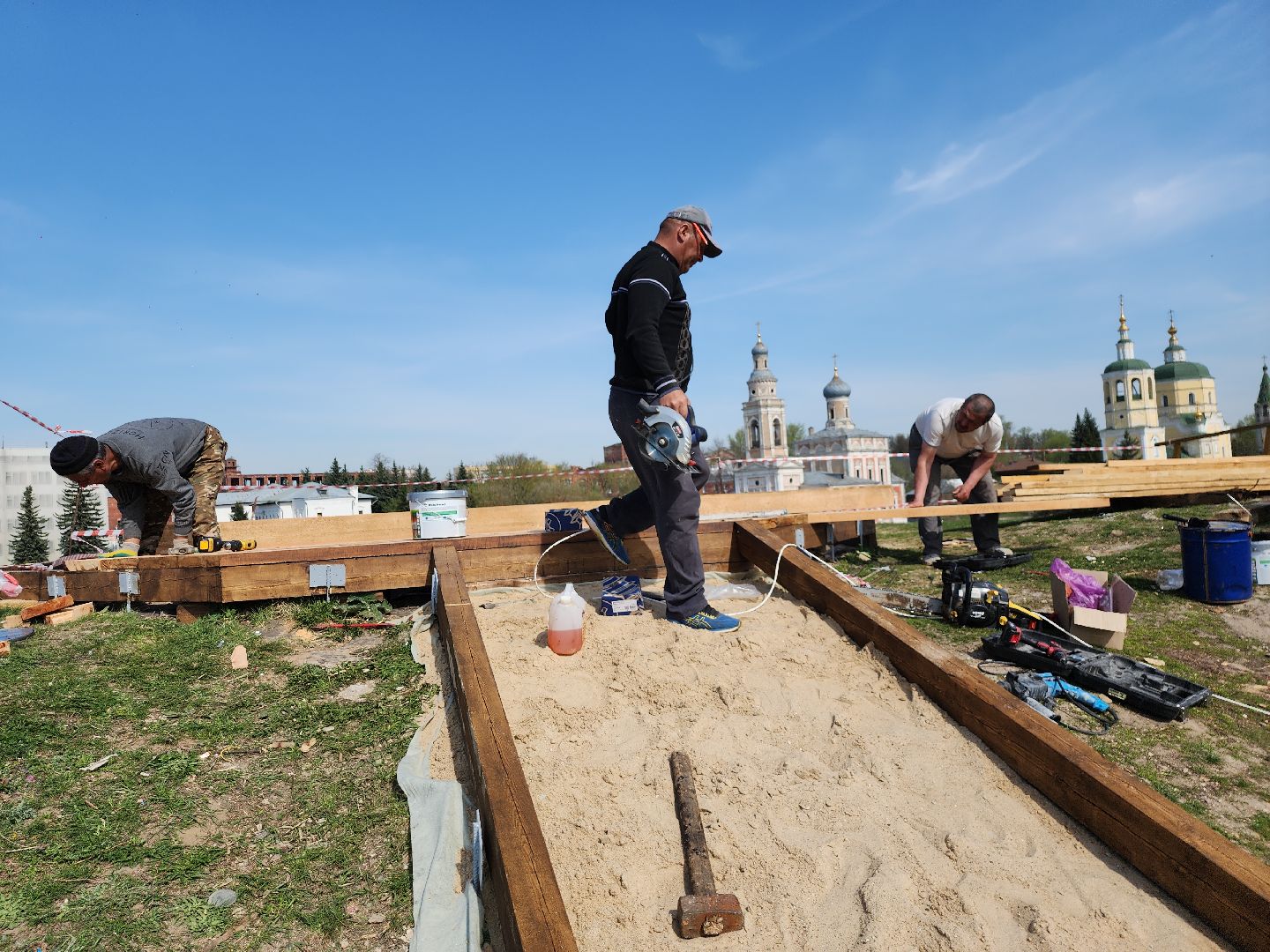 серпухов, подмосковье, смотровая площадка, храмы,