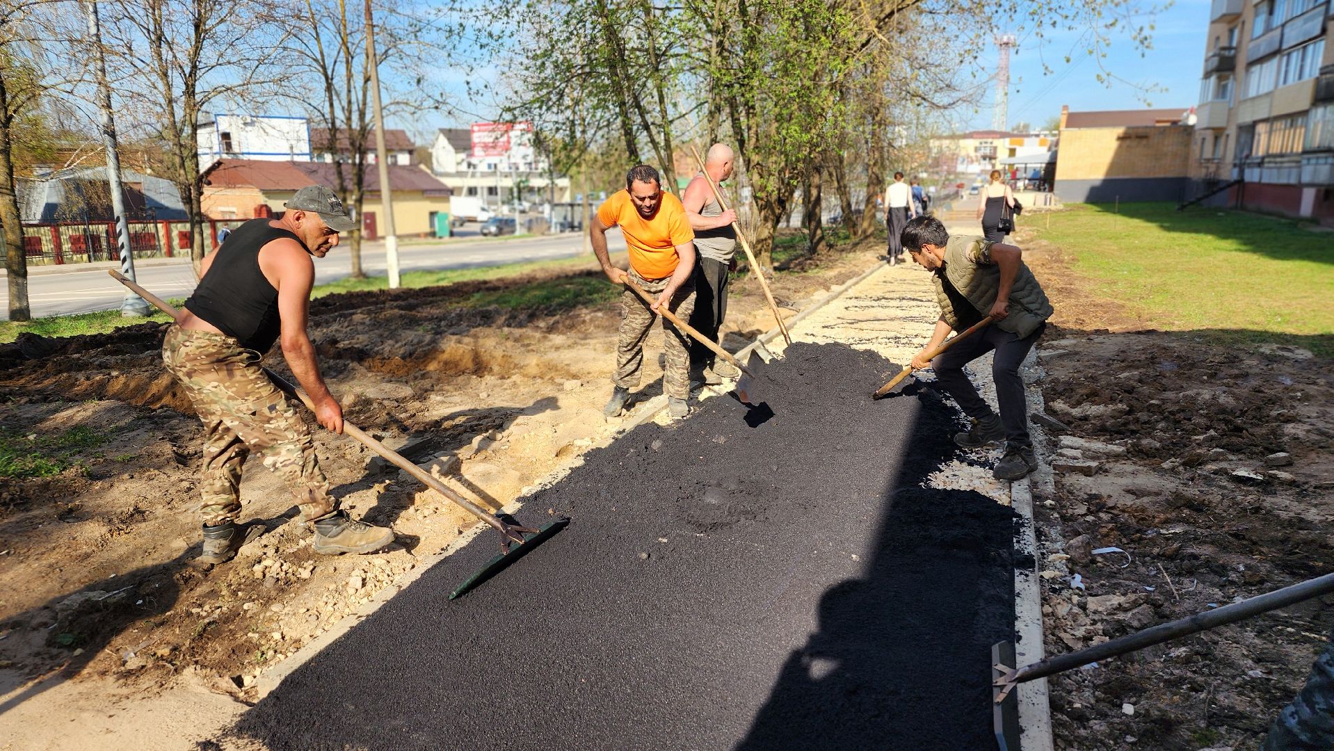волоколамск, народная тропа, благоустройство,