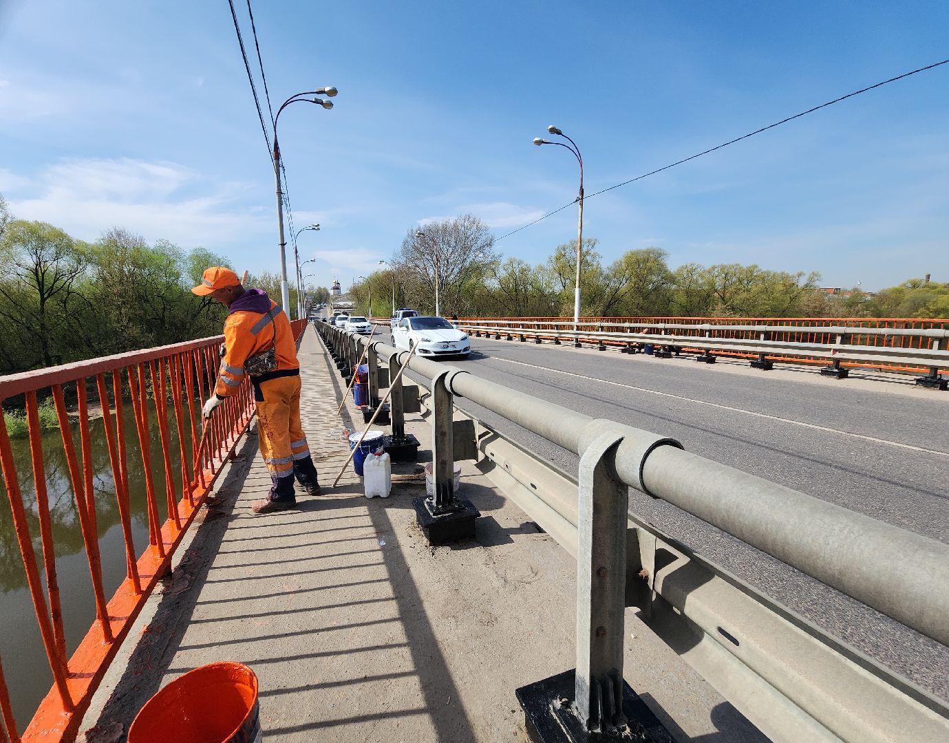 серпухов, подмосковье, месячник благосутройства, дороги, мосты,