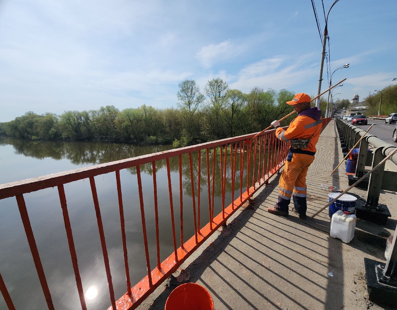 серпухов, подмосковье, месячник благосутройства, дороги, мосты,