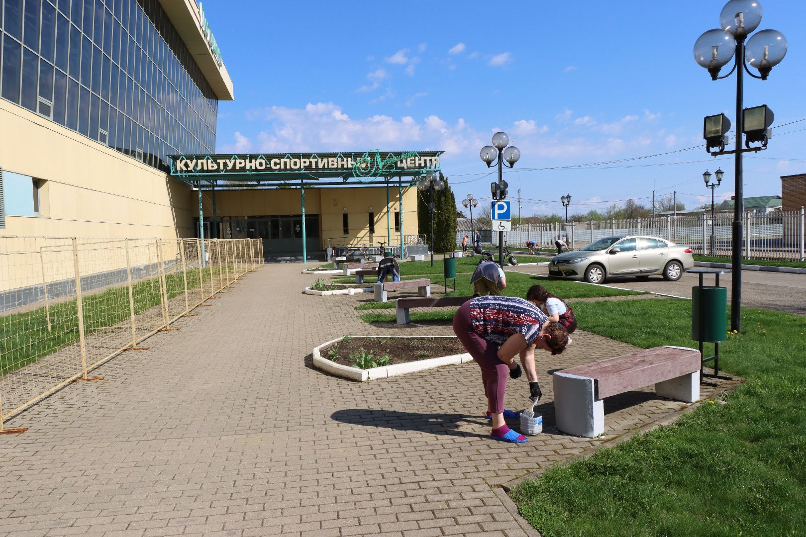 лотошино, ксц лотошино, благоустройство, субботник,