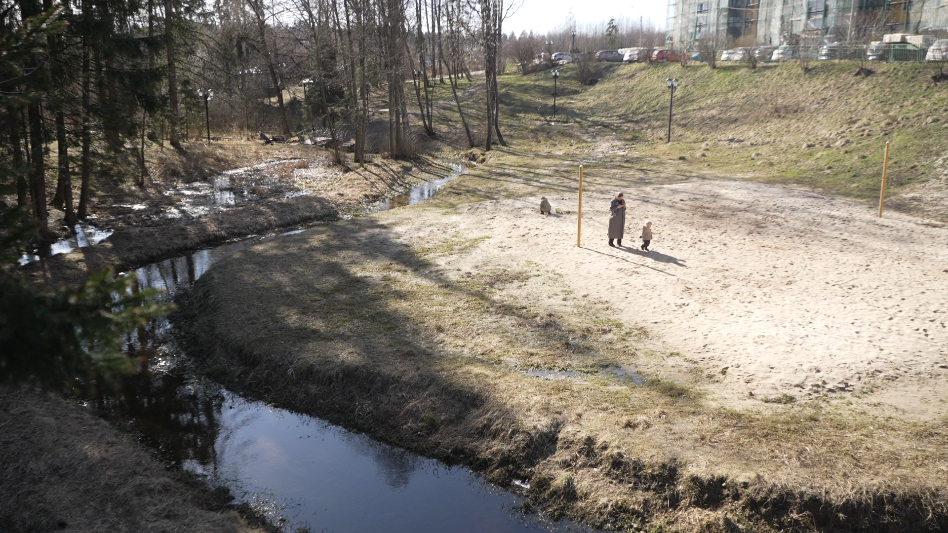 чистый берег, власиха озеро, среднее озеро власиха, уборка территории,