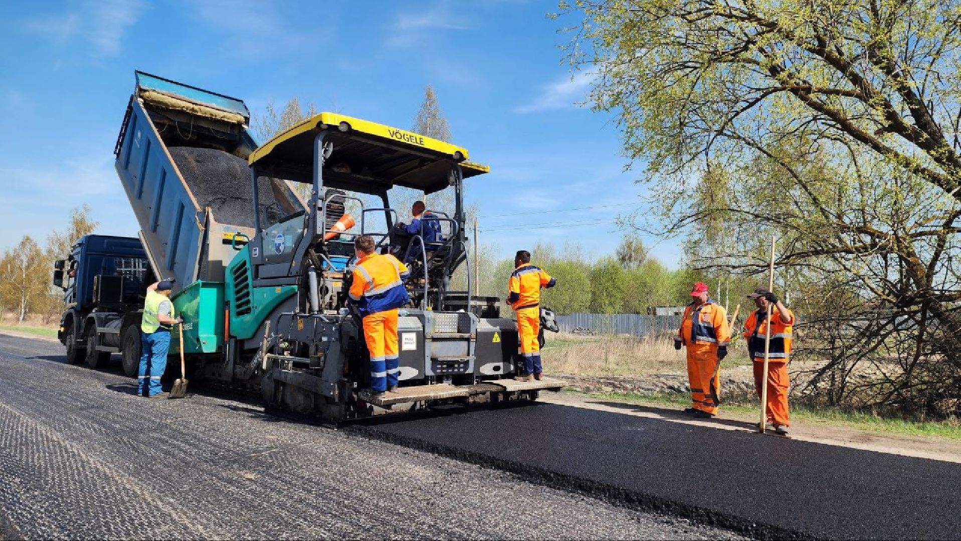 луховицы, ремонт дорог,