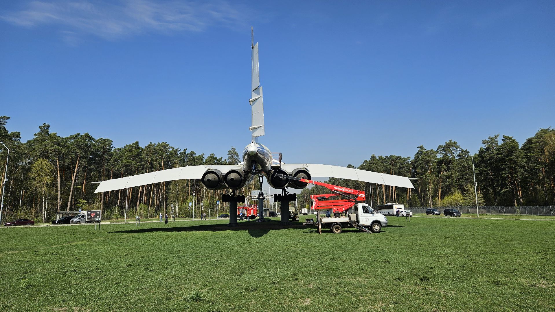 самолет, ту-144, памятник, жуковский,