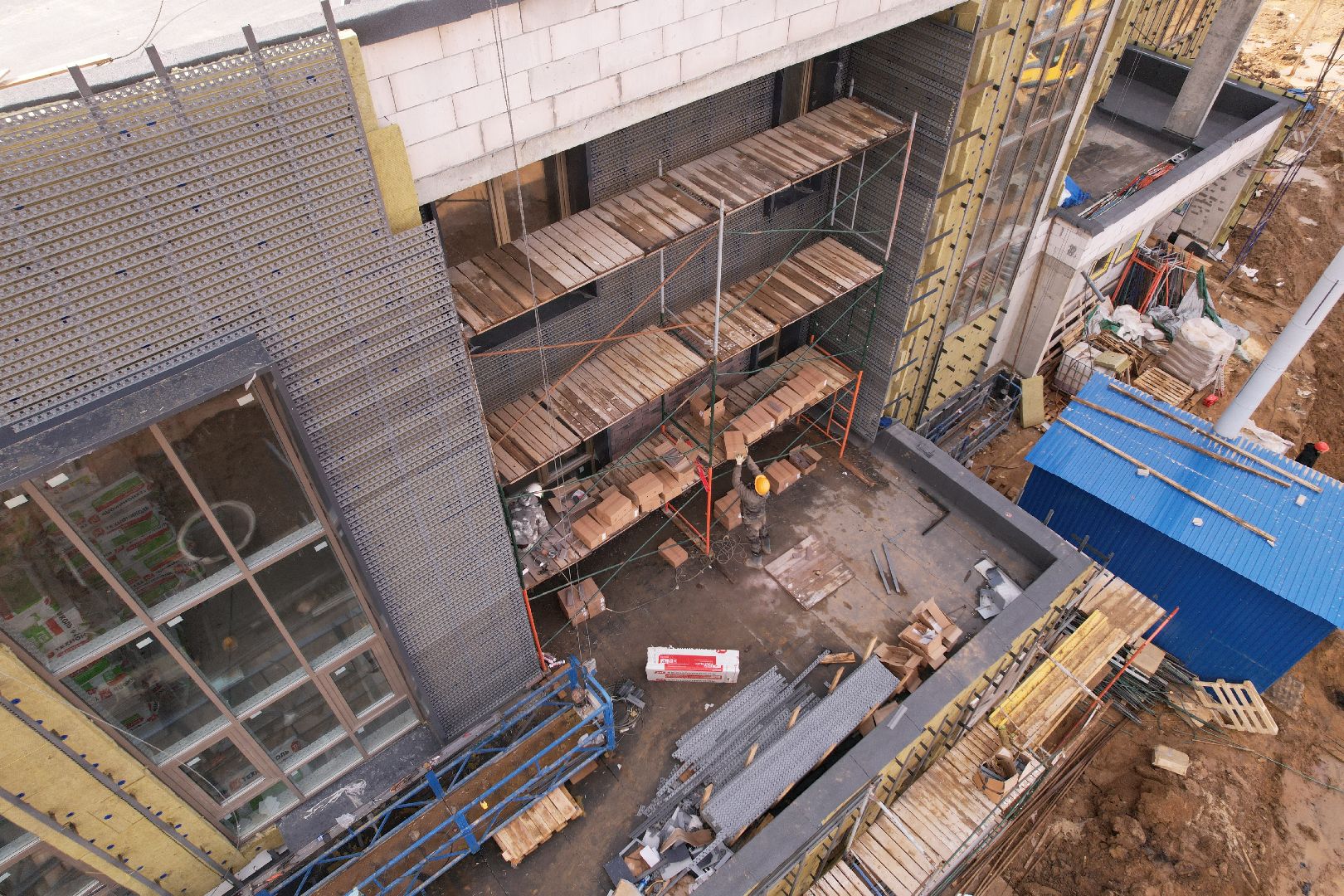 видео с коптера, детский сад в домодедове,