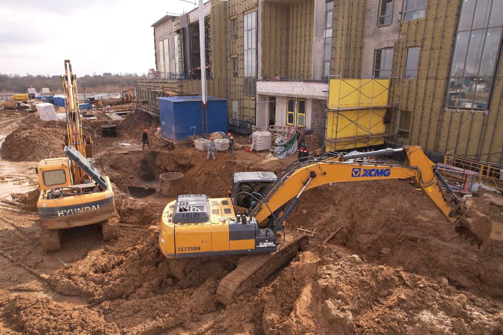 видео с коптера, детский сад в домодедове,