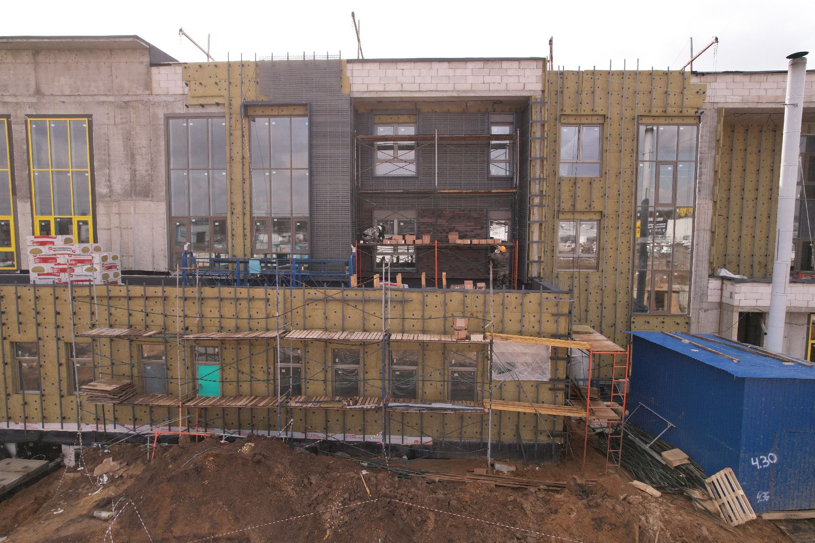 видео с коптера, детский сад в домодедове,