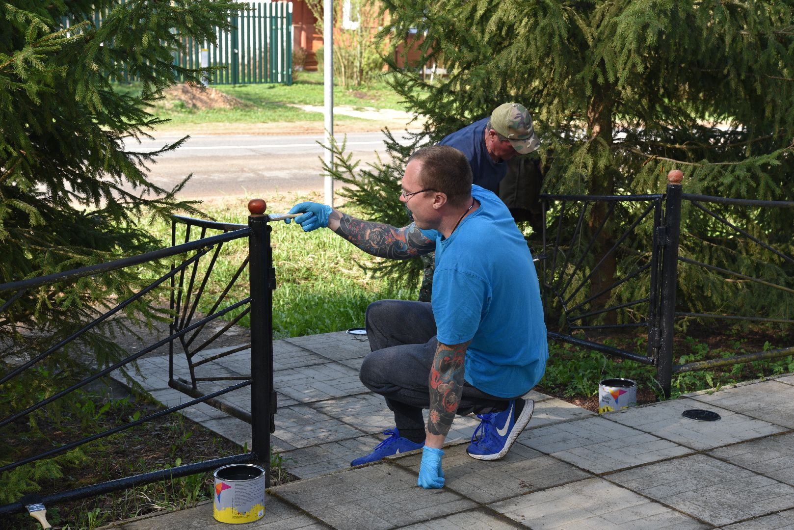 лотошино, калицино, день победы, благоустройство,