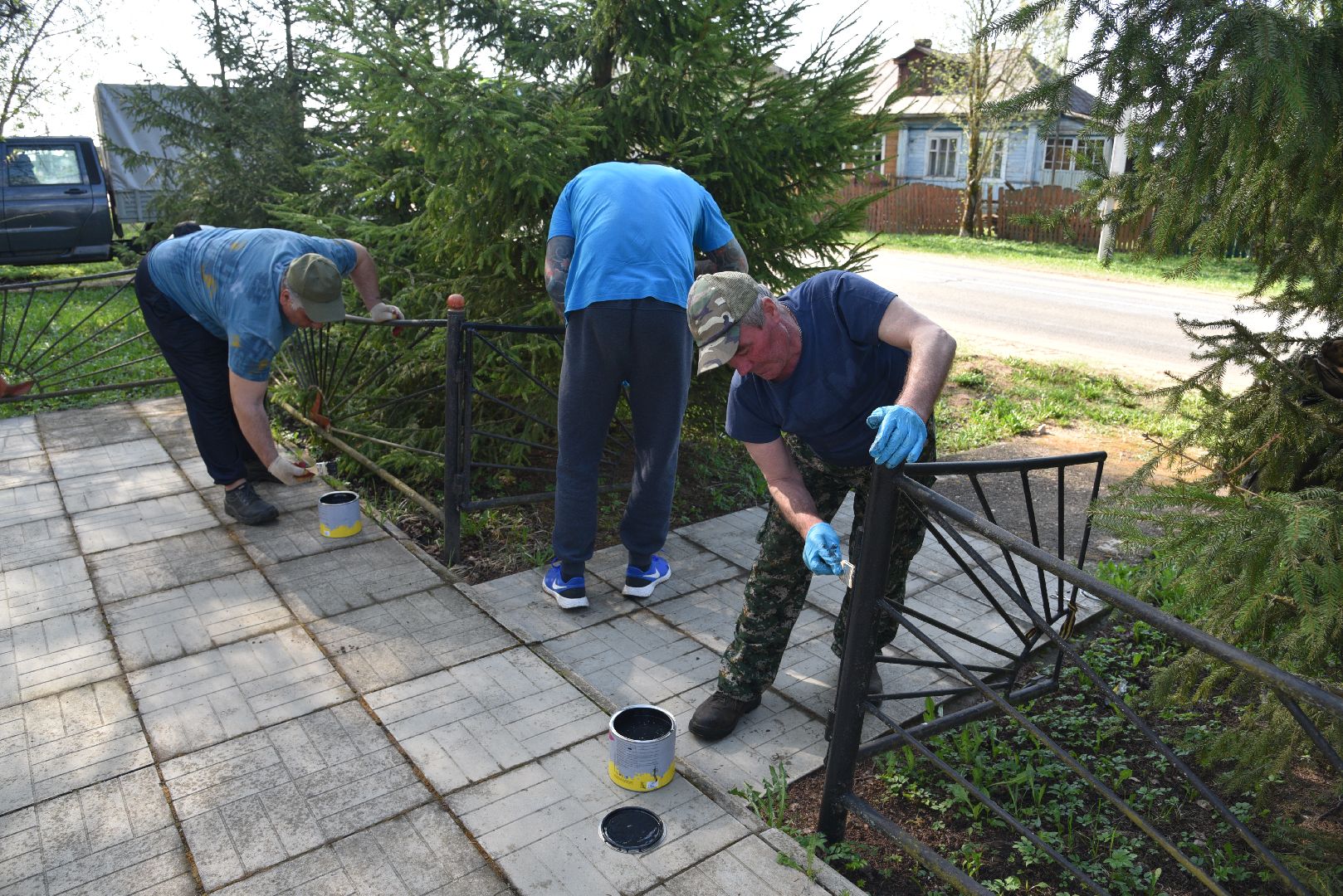 лотошино, калицино, день победы, благоустройство,