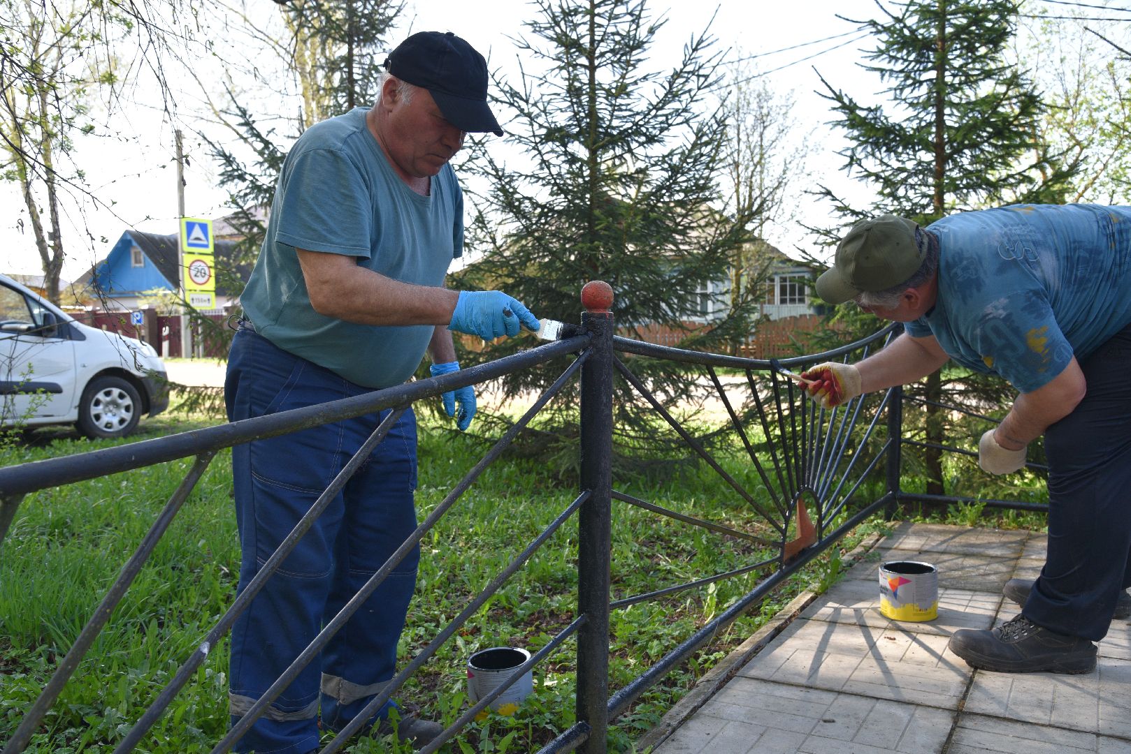 лотошино, калицино, день победы, благоустройство,