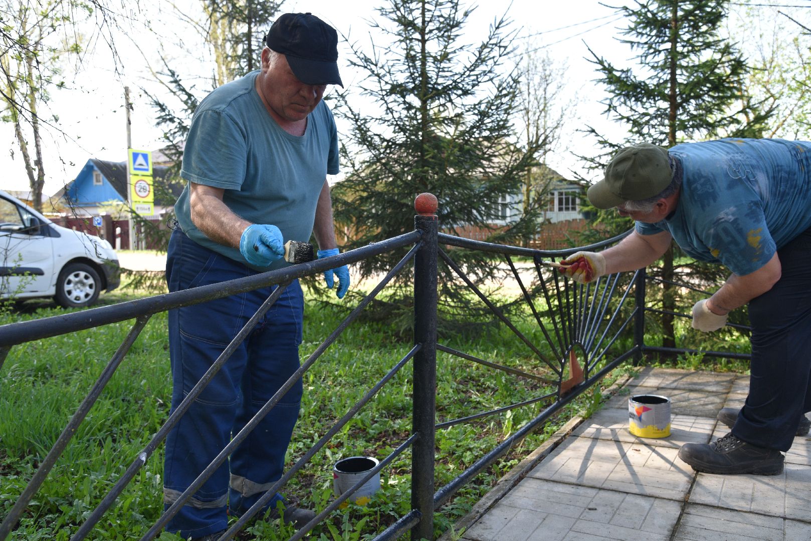 лотошино, калицино, день победы, благоустройство,